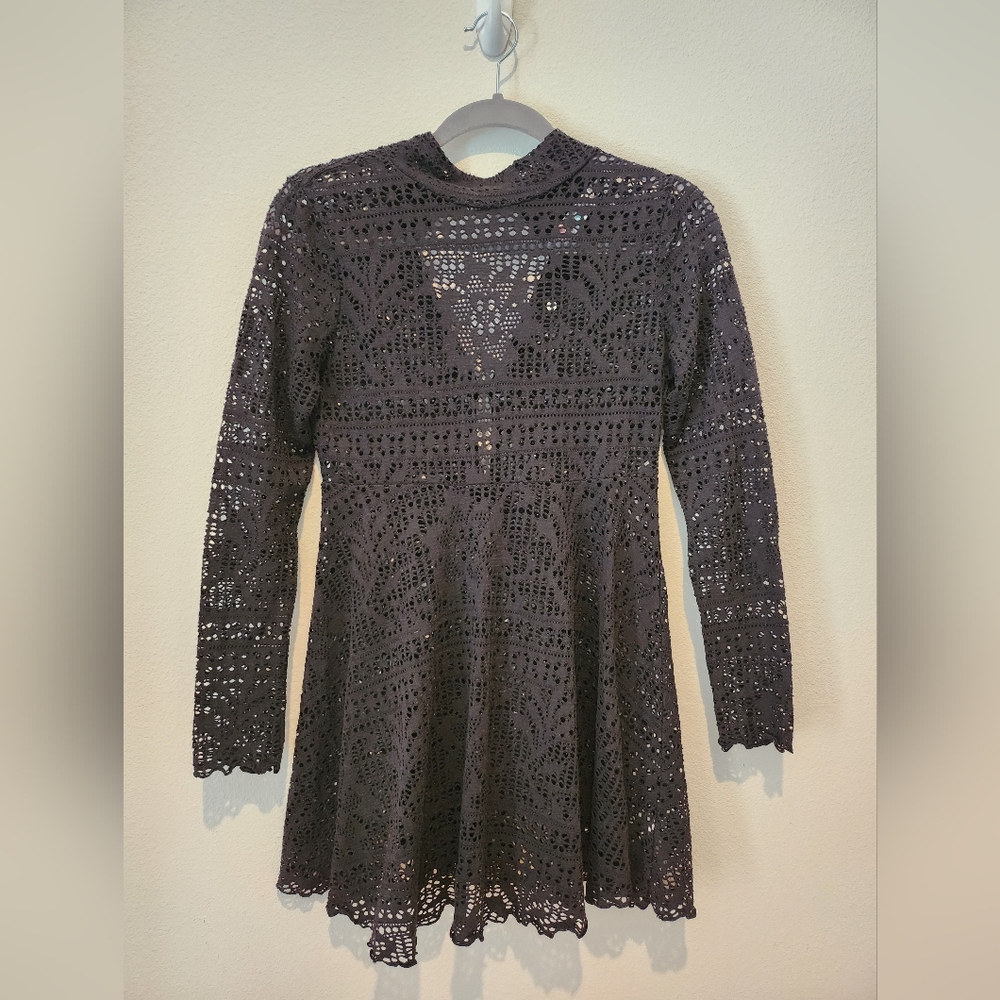 Free People Black cover-up